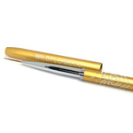 Gold Medium "Skinny" Striper Brush With Lid