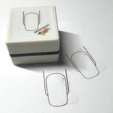 Nail Shape Stamp for Paper